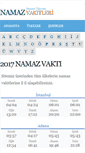Mobile Screenshot of namazvakti.net